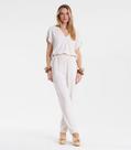 Calça Feminina Linho Strong Clochard Endless Bege