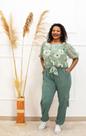 Calça Feminina Modelo Cargo Plus Size
