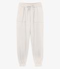 Calça Feminina Moletom Jogger Básico Endless Bege Calça Feminina Moletom Jogger Básico Endless Bege