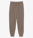 Calça Feminina Moletom Jogger Básico Endless Marrom