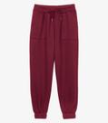 Calça Feminina Moletom Jogger Básico Endless Vermelho