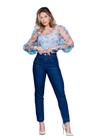 Calça Feminina Mom Basica - 27210 Calça Feminina Mom Basica - 27210