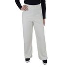 Calça Feminina Olho Fatal Wide Leg Linho Bege - 601868