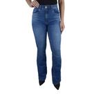 Calça Feminina Ouzzare Jeans Flare Azul Médio - ZZ81013