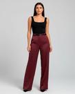 Calça Feminina Pantalona em Alfaiataria com Cinto Natasha Calça Feminina Pantalona em Alfaiataria com Cinto Natasha