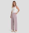 Calça Feminina Pantalona em Tecido Plano Dianna Cinza Calça Feminina Pantalona em Tecido Plano Dianna Cinza