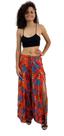 Calça Feminina Pantalona Envelope Indiana Estampada Coqueiro Pala 64