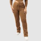 Calça Feminina Pantalona Tricot Modal Wed Leg Cintura Alta Inverno Alto Relevo Grossa Lançamento 2025