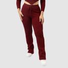 Calça Feminina Pantalona Tricot Modal Wed Leg Cintura Alta Inverno Alto Relevo Grossa Lançamento 2025