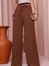 Calça Feminina Pantalona Wide Leg Lanzinha