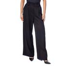 Calça Feminina Pellini Pantalona Alfaiataria com Pregas Preto