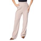 Calça Feminina Pellini Wide Leg Alfaiataria Bege