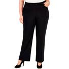Calça Feminina Plus Size, Alfaiataria Com Bolsos, Até 58