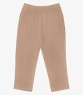 Calça Feminina Plus Size Em Molecotton Secret Glam Marrom