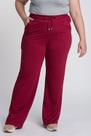 Calça Feminina Plus Size Pantalona Moletinho Bolsos - Serena