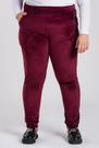 Calça Feminina Plus Size Plush Canelado Bolsos na Frente Cós Elástico - Serena Calça Feminina Plus Size Plush Canelado Bolsos na Frente Cós Elástico - Serena