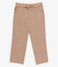 Calça Feminina Reta Com Cinto Secret Glam Marrom