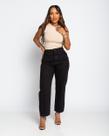 Calça Feminina Reta Preta