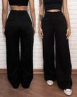 Calça Feminina Rose Pantalona Preto P M G