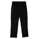 Calça Feminina Sawary Plus Size Cargo Sarja Preto