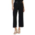 Calça Feminina Seiki Pantacourt Alfaiataria Preta - 25114 Calça Feminina Seiki Pantacourt Alfaiataria Preta - 25114