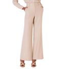 Calça Feminina Seiki Veludo Pantalona Creme - 35073 Calça Feminina Seiki Veludo Pantalona Creme - 35073