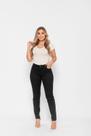 Calça Feminina Skinny 7831 Preto Bella Canvas