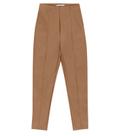 Calça Feminina Skinny de material sintético Endless Marrom