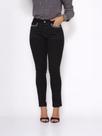 Calça Feminina Skinny Jeans Preto Pocket strass Levanta Bumbum