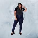 Calça Feminina Skinny Plus Size - 152