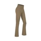 Calça feminina super macia flare cintura alta controle de barriga treino yoga leggings sino bottoms