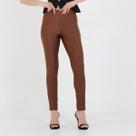 Calça Feminina Tecido Prada Cintura Alta Lipo Modeladora