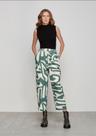 Calça Feminina Texturizada com Pregas