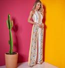 Calça Feminina Wide leg com Cintura Alta
