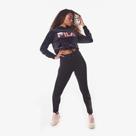 Calça Fila Legging Letter Feminina Preta