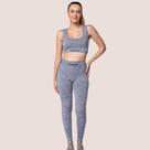 Calça Fitness Legging Speedo Feminina Academia Sem Costura Calça Fitness Legging Speedo Feminina Academia Sem Costura