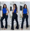 Calça Flare Auto Relevo Nova Coleção!!!