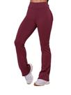 Calça Flare Bailarina Neoprene Feminina Com Bolso Cintura/Alta