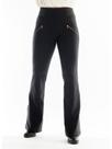 Calça flare body fit zíper