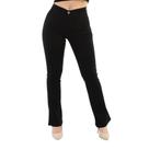 Calça Flare Cut Preta Via Atual Ref:.2294