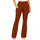 Calça Flare De Alfaiataria Terra Cota Essencial MULHER BRASIL Calça Flare De Alfaiataria Terra Cota Essencial MULHER BRASIL