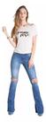 Calça Flare Elastano Brix