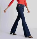 calça flare escura-lança perfume
