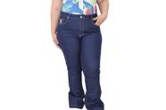 Calça Flare feminina basic jeans