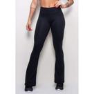 Calça Flare Feminina Boca De Sino Bailarina Cintura Alta Peluciada