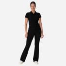 Calça Flare Feminina Bolso Funcional Em Sarja Com Elastano - Malwee -
