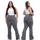 Calça Flare Feminina Plus Size Suplex Grossa Não Transparente Boca de Sino Modela o Corpo Cós Alto Levanta Bumbum Cós Alto Levanta Bumbum Calça Flare Feminina Plus Size Suplex Grossa Não Transparente Boca de Sino Modela o Corpo Cós Alto Levanta Bumbum Cós Alto Levanta Bumbum