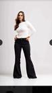 Calça flare heloise