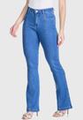Calça Flare HNO Jeans Boca De Sino Costura Frontal Azul Calça Flare HNO Jeans Boca De Sino Costura Frontal Azul