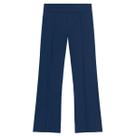Calça Flare Infantil Menina em Malha Active Azul Brandili